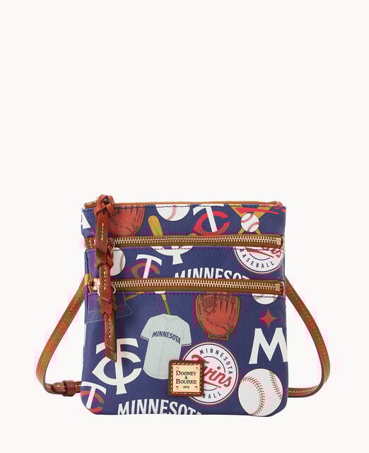 MLB Twins North South Triple Zip Crossbody