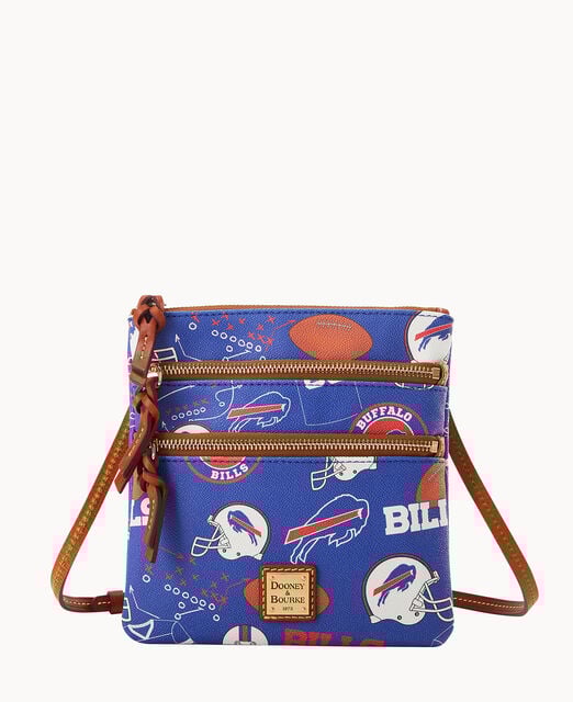 NFL Bills North South Triple Zip Crossbody