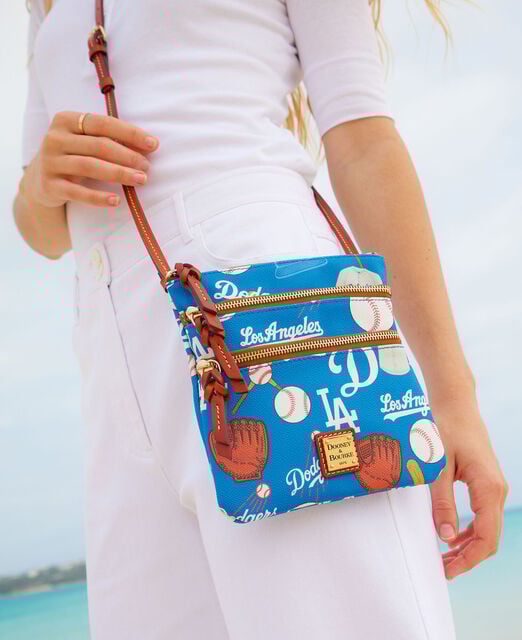 MLB Dodgers Triple Zip Crossbody